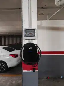 Instalación punto de recarga a cliente